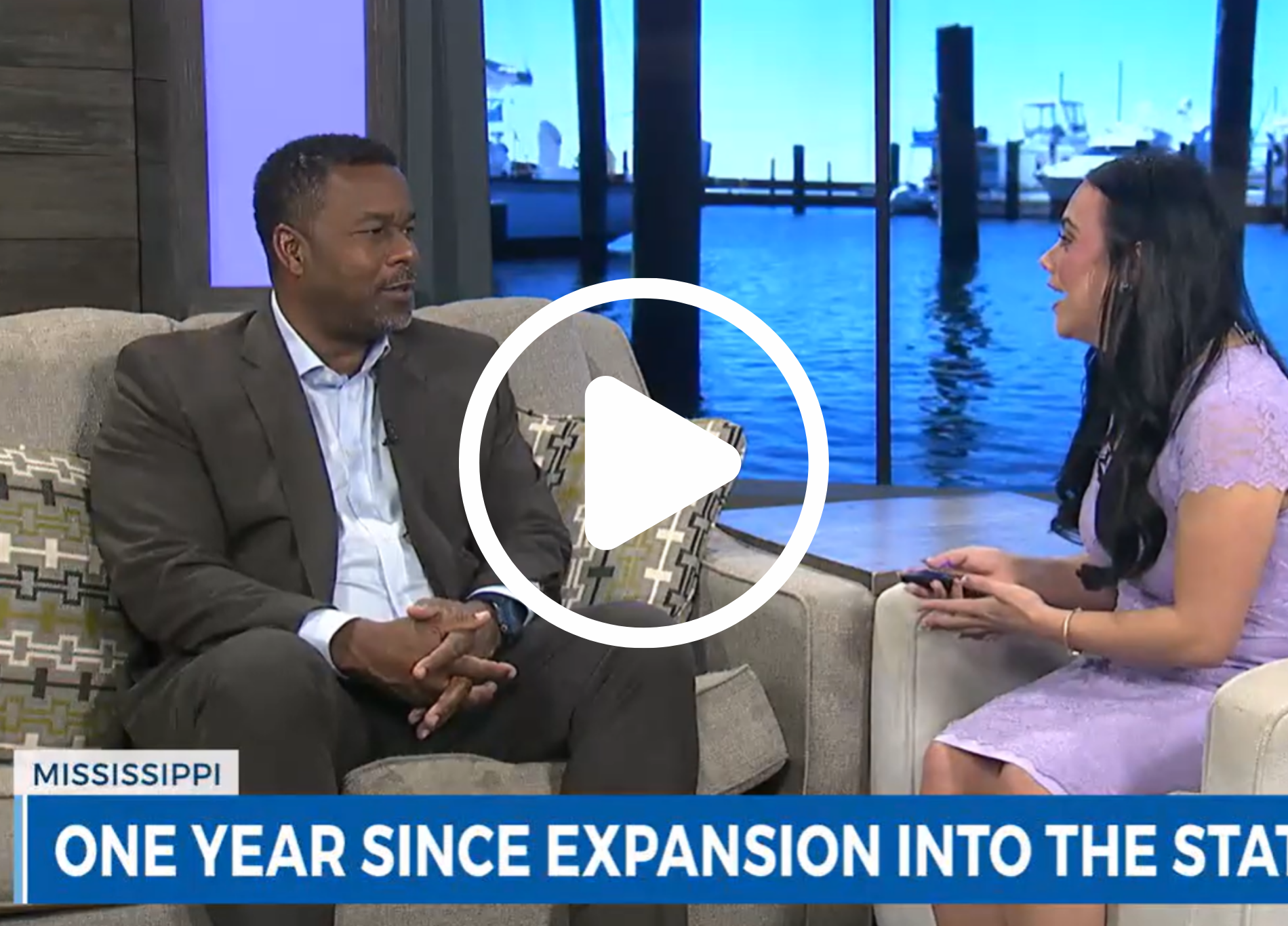 CEO Thomas Lee on WXXV News in Gulfport, MS - First Place For Youth